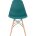 Стул Eames Style DSW темно-бирюзовый x4 (разборный каркас) 