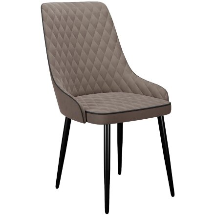 Стул DikLine 305 B5 LATTE, ножки черные 