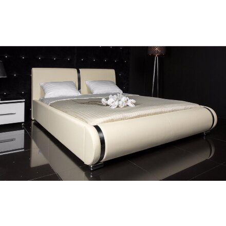 Кровать Aldina 160 см x 200 см crem PU 