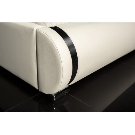 Кровать Aldina 160 см x 200 см crem PU 