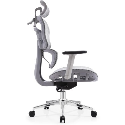 Кресло офисное TopChairs Techno Professional серый 