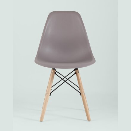 Стул Eames Style DSW темно-бежевый x4 (разборный каркас) 