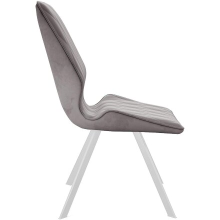 Стул DikLine 242M B5 LATTE/ ножки белые 