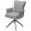 Стул PONCE 360 град. поворот. Brego-07 Серый, ткань/ XD841-16 Серый, букле/ Черный, ®DISAUR 