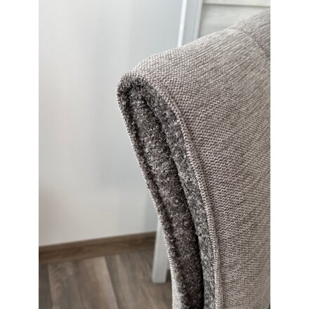 Стул PONCE 360 град. поворот. Brego-07 Серый, ткань/ XD841-16 Серый, букле/ Черный, ®DISAUR 
