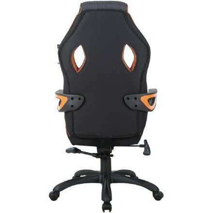 Кресло компьютерное BRABIX &quot;Techno Pro GM-003&quot;, ткань, черное/серое, вставки оранжевые, 531813 Оранжевый