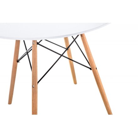 Стол деревянный Table 80 white / wood 