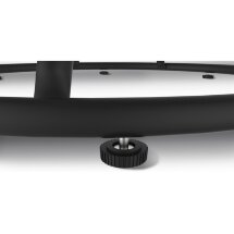 Стол стеклянный Sheffilton SHT-TU4-1/TT32 80 черный / титановый кварц