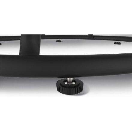 Стол стеклянный Sheffilton SHT-TU4-1/TT32 80 черный / титановый кварц 