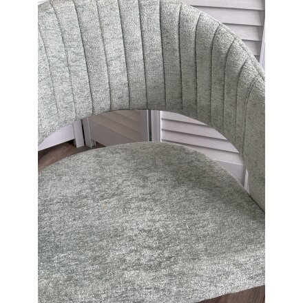 Стул SNUG 3018-04 мятный, шенилл / черный каркас, ®DISAUR 