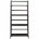 Стеллаж на металлокаркасе &quot;BRABIX LOFT SH-001&quot;, 600х300х1250 мм, складной, цвет морёный дуб, 641228 Морёный дуб