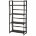 Стеллаж на металлокаркасе &quot;BRABIX LOFT SH-001&quot;, 600х300х1250 мм, складной, цвет морёный дуб, 641228 Морёный дуб