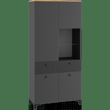 Готовая гостиная Ника эйхория QR-17 / графит комплектация 1 