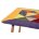 Стол деревянный Table multicolor 