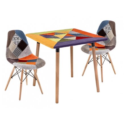 Стол деревянный Table multicolor 