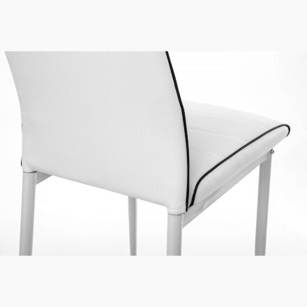 Стул на металлокаркасе на металлокаркасе DC2-001 white / black 