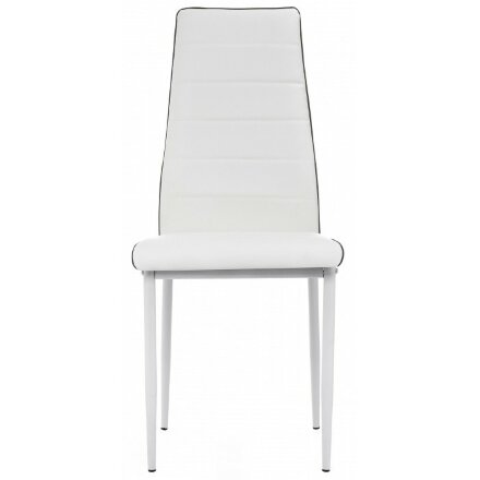 Стул на металлокаркасе на металлокаркасе DC2-001 white / black 