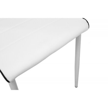 Стул на металлокаркасе на металлокаркасе DC2-001 white / black 