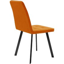 Стул DikLine 207 B17 TERRACOTTA /ножки черные