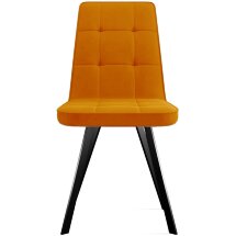 Стул DikLine 207 B17 TERRACOTTA /ножки черные