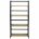 Стеллаж на металлокаркасе BRABIX &quot;LOFT SH-001&quot;, 600х300х1250 мм, складной, цвет дуб натуральный, 641230 Дуб