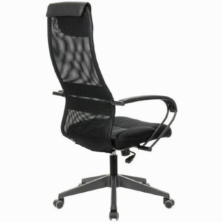 Кресло офисное BRABIX PREMIUM &quot;Stalker EX-608 PL&quot;, ткань-сетка/кожзам, черное, 532090 Черный