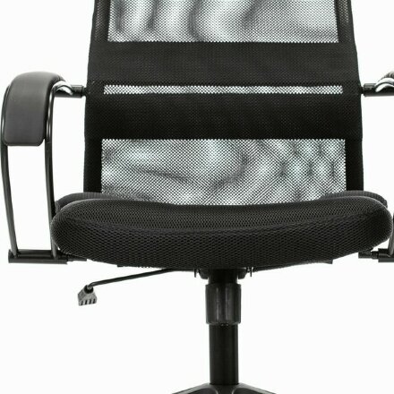 Кресло офисное BRABIX PREMIUM &quot;Stalker EX-608 PL&quot;, ткань-сетка/кожзам, черное, 532090 Черный