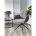 Стул MEADOW 360 град. поворот. Темно-серый XD841-16, букле / черный каркас, ®DISAUR 