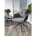 Стул MEADOW 360 град. поворот. Темно-серый XD841-16, букле / черный каркас, ®DISAUR 