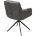 Стул MEADOW 360 град. поворот. Темно-серый XD841-16, букле / черный каркас, ®DISAUR 