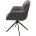 Стул MEADOW 360 град. поворот. Темно-серый XD841-16, букле / черный каркас, ®DISAUR 