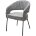 Стул SNUG 3018-17 серый, шенилл / черный каркас, ®DISAUR 
