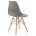Пластиковый стул Eames PC-015 серый 