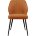 Стул DikLine 222М B17 TERRACOTTA, ножки черные 