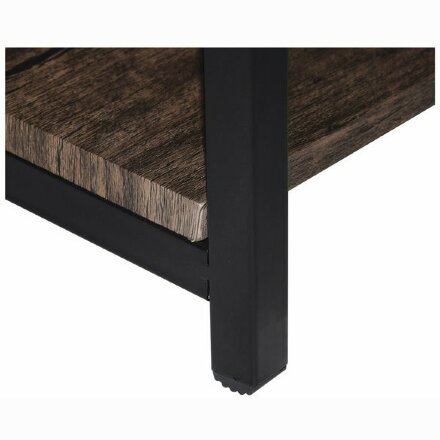 Стеллаж на металлокаркасе BRABIX &quot;LOFT SH-002&quot;, 600х350х845 мм, цвет морёный дуб, 641231 Морёный дуб