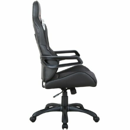 Кресло компьютерное BRABIX &quot;Nitro GM-001&quot;, ткань, экокожа, черное, 531817 Черный