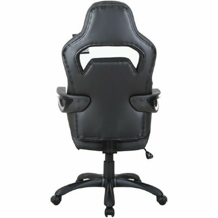 Кресло компьютерное BRABIX &quot;Nitro GM-001&quot;, ткань, экокожа, черное, 531817 Черный