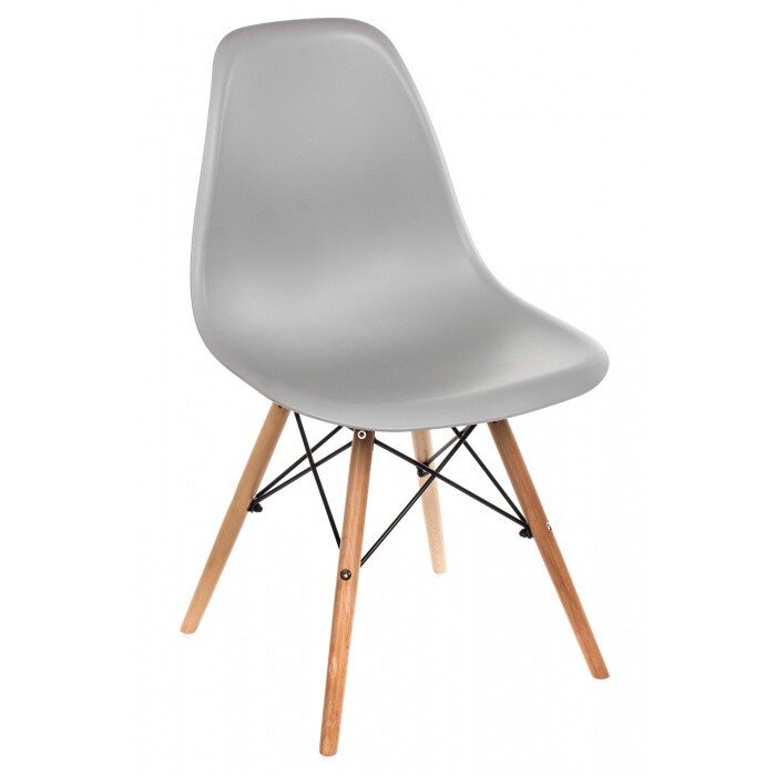 Стул деревянный Eames PC-015 серый Стул деревянный Eames PC-015 серый