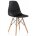 Пластиковый стул Eames PC-015 черный 