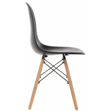 Пластиковый стул Eames PC-015 черный 