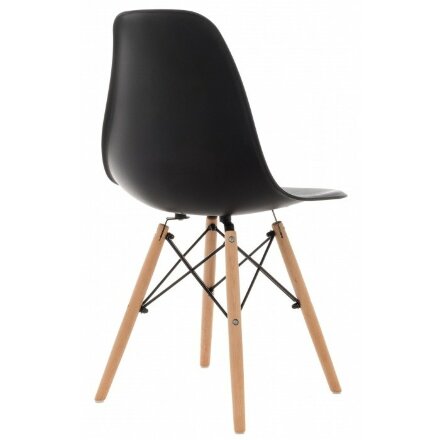 Пластиковый стул Eames PC-015 черный 