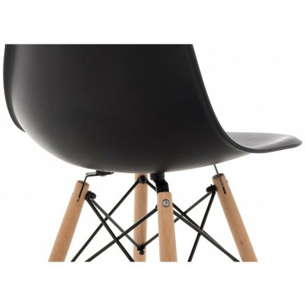 Пластиковый стул Eames PC-015 черный 